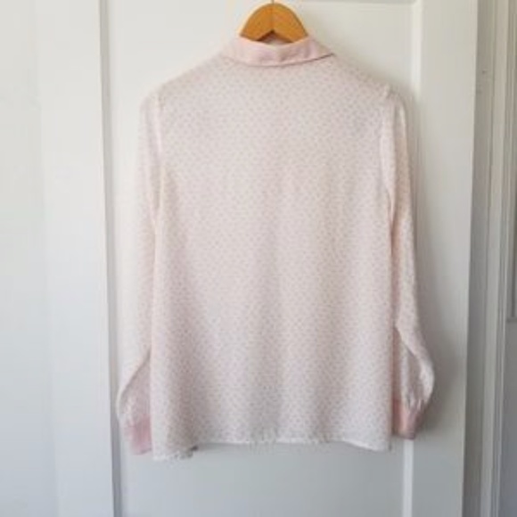 Free People Sheer Unicorn Collared Button Down Top - Picture 6 of 8